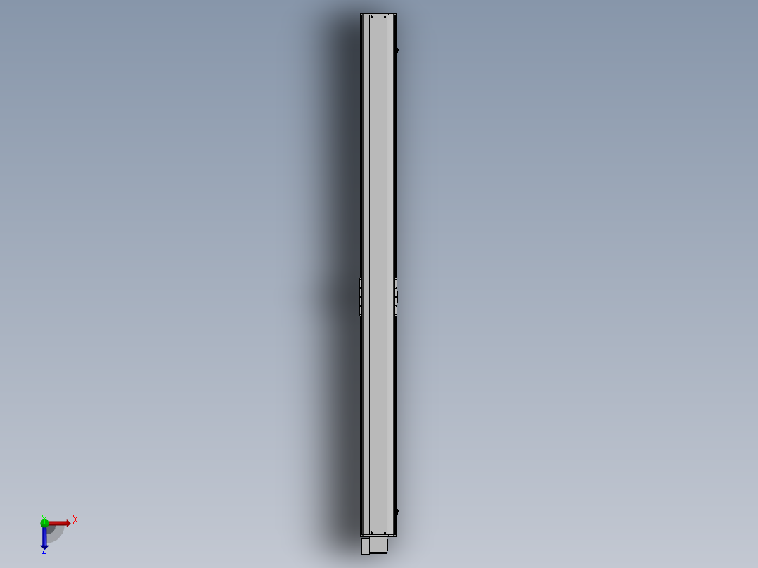 精密模组MT220-L150-2800-LD-M75-C4俯视图