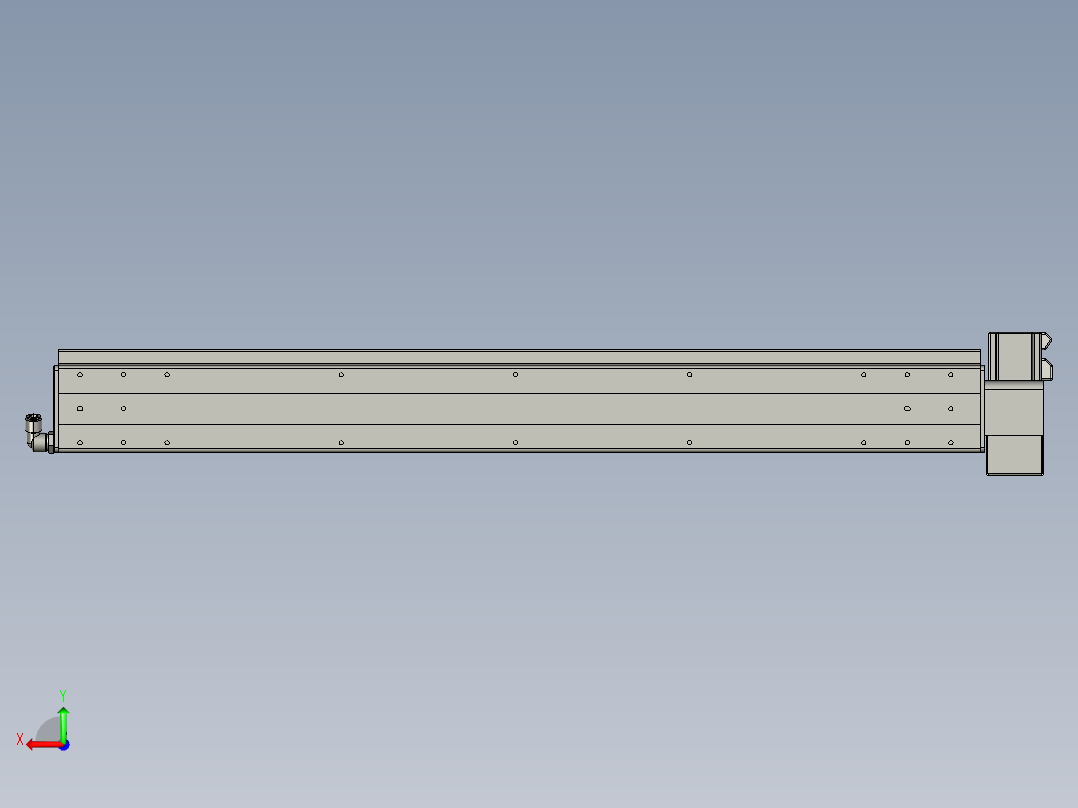 威洛博VBC10-S850-BLU-P40后视图