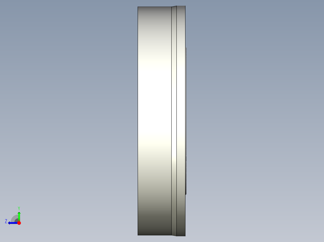 KOSMEKVSB250-F多系列多零件图纸模型多系列多零件图纸模型右视图