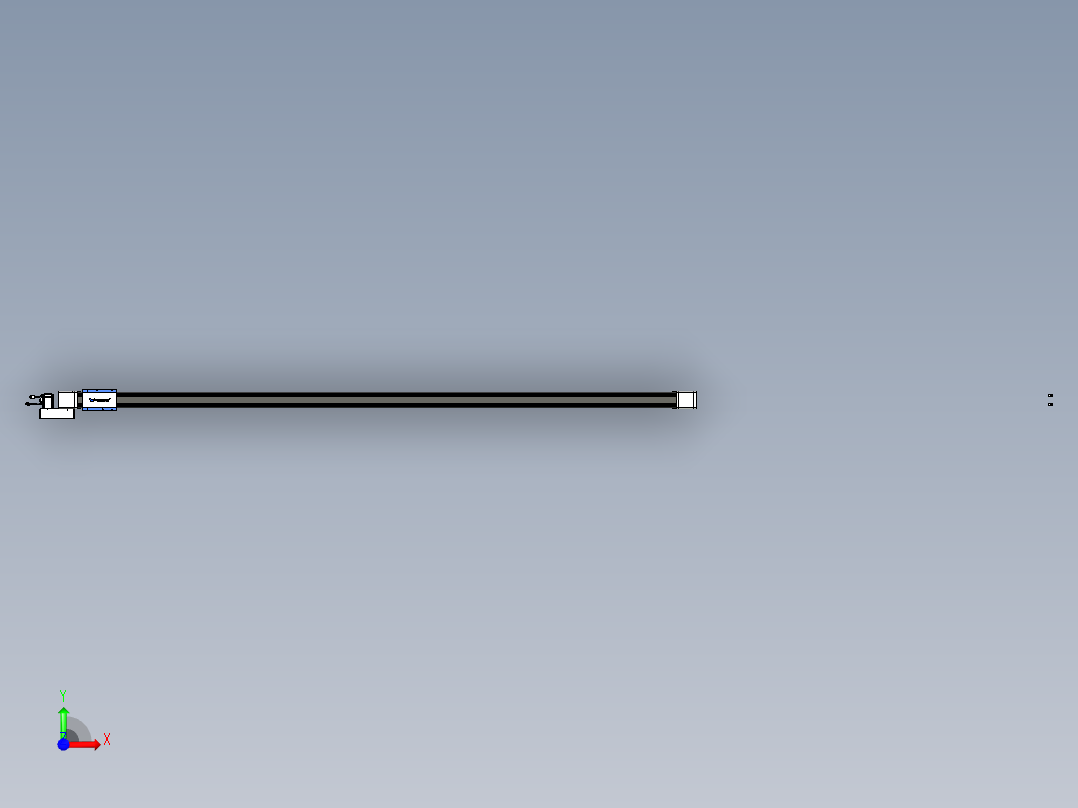 威洛博LB.GB同步带传动--欧规系列GB8-L96-S2950-BL-P40前视图