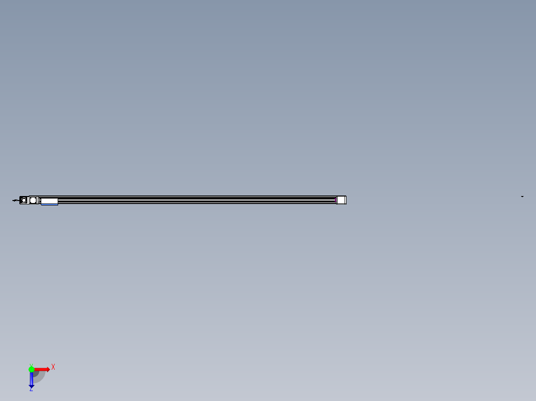 威洛博LB.GB同步带传动--欧规系列GB8-L96-S2950-BL-P40俯视图