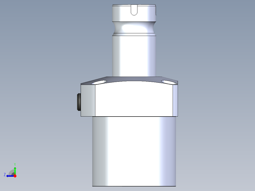 KOSMEKLG1050-CL-F多系列多零件图纸模型右视图