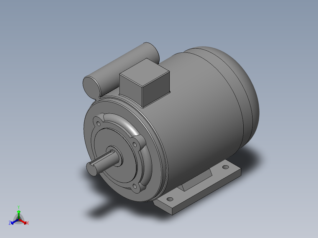 异步电机DJ_YS系列(IP44)_IMB34型_YS-90S-8
