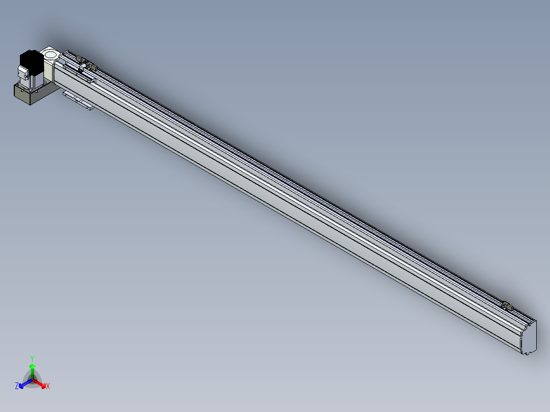 同步带滑台-半封闭B10H-L45-S1700-LU-P40-D3