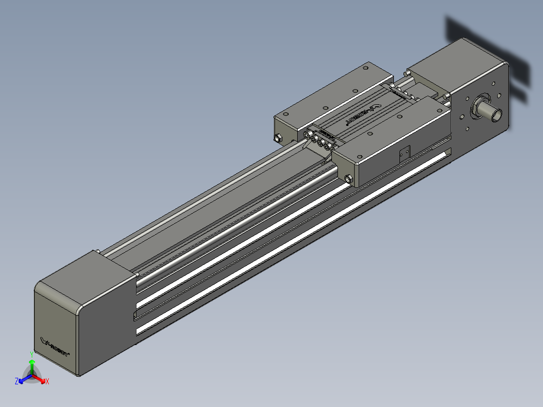 威洛博直线电机模组EB6-L140-S250-光轴