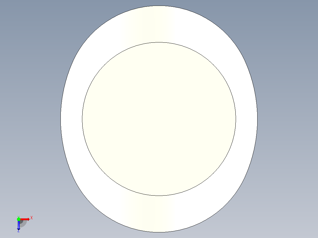 3D打印模型俯视图