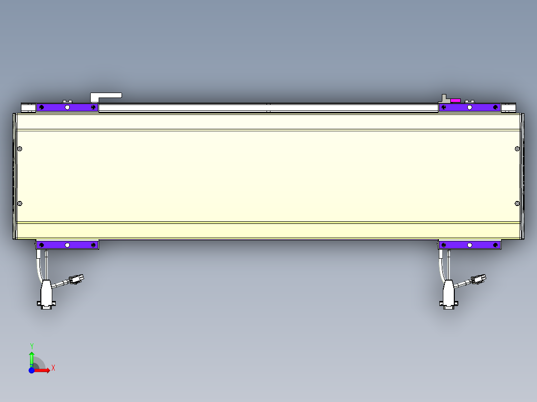 威洛博VL系列3d模型模组2VL22H1Y-S550前视图