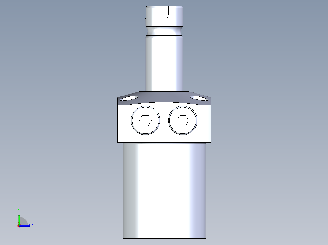 KOSMEKLHA0400-CR-F多系列多零件图纸模型左视图