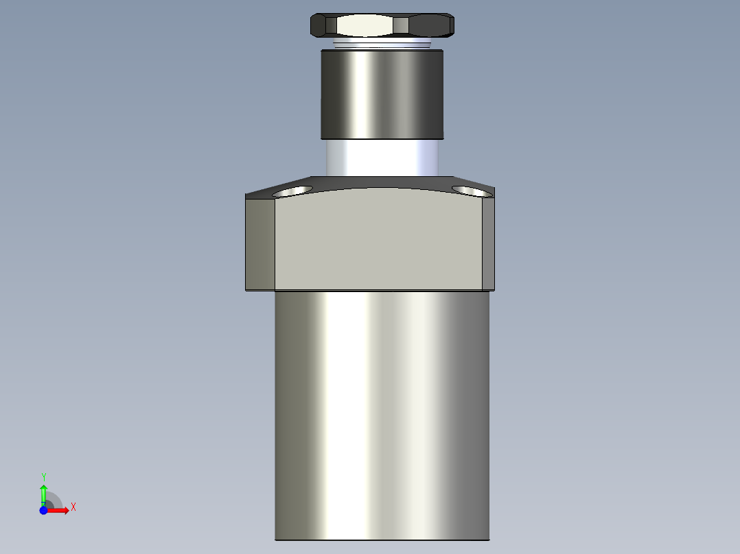 KOSMEKLHS1050-SL-Y45多系列多零件图纸模型前视图