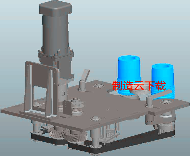 筛盖的分离设备（PROE模型）3D模型