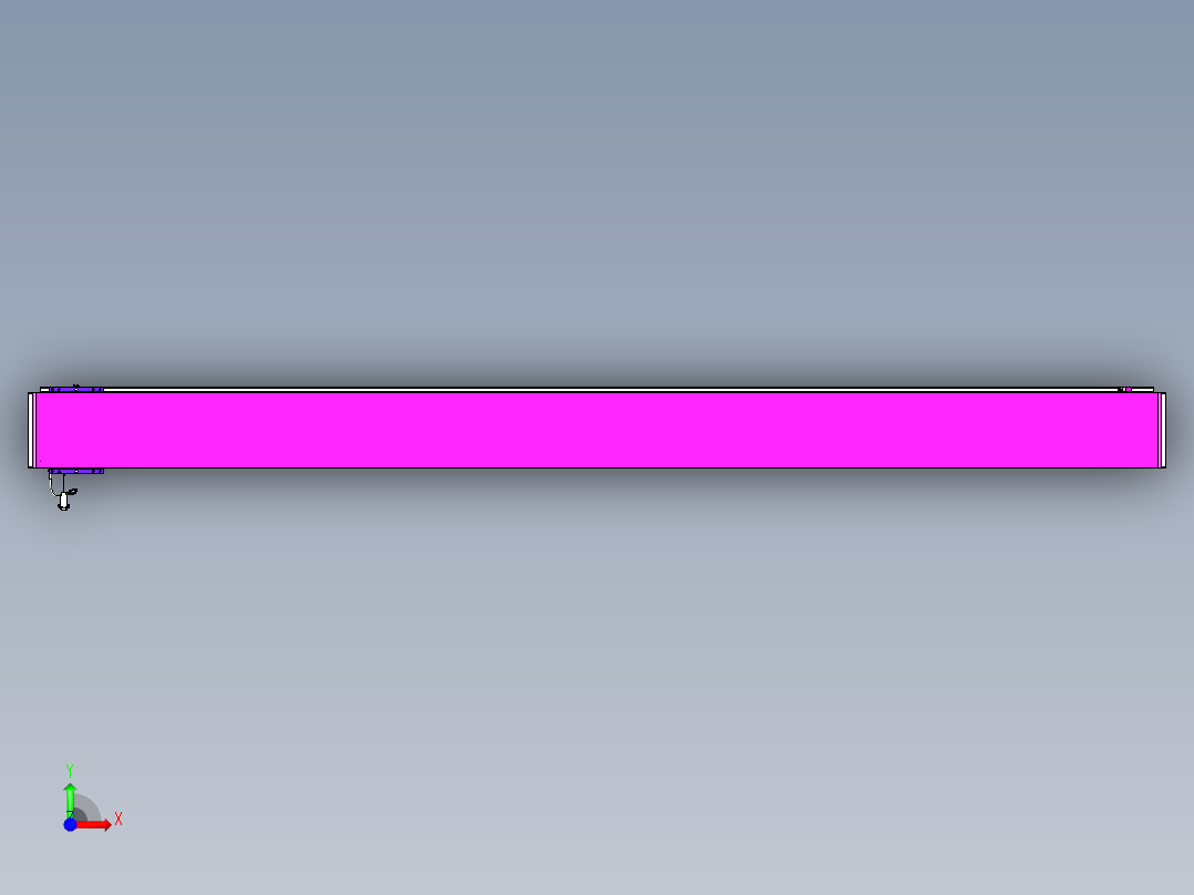 威洛博VL系列直线电机模组-VL22H2-S3050前视图