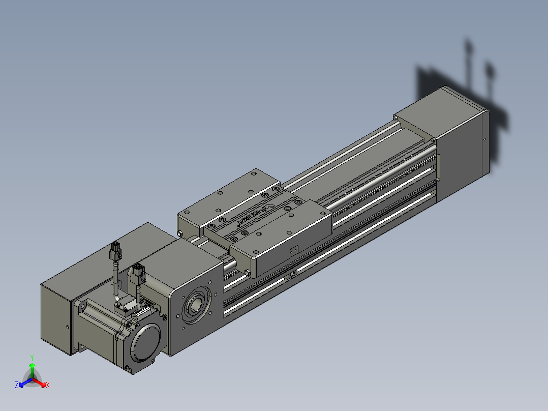 威洛博直线电机模组EB8-L100-S200-BR-P75-MS3