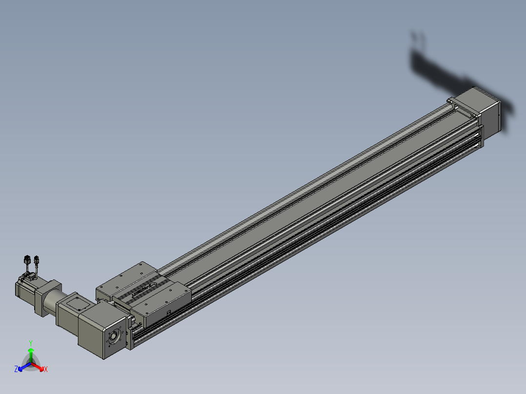 威洛博直线电机模组EB16-L208-S1300-R-ZP75-MS3-5K