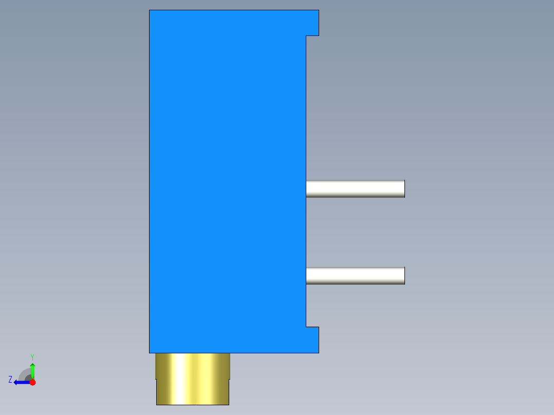 无源元件封装-3296P右视图