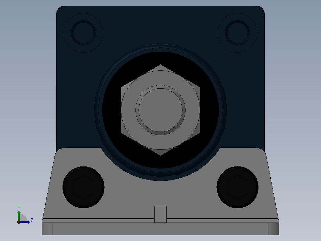 气缸SC40x400S左视图