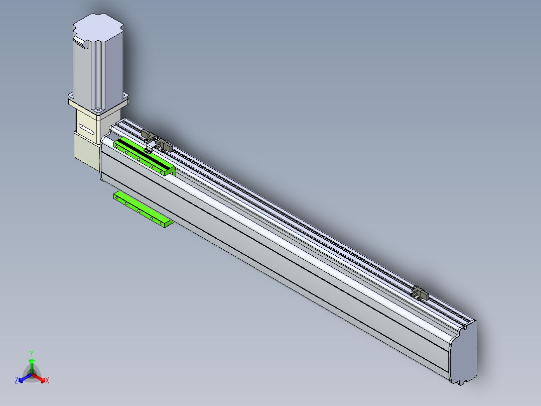 同步带滑台-半封闭B13-L90-S700-R-Z86-D3