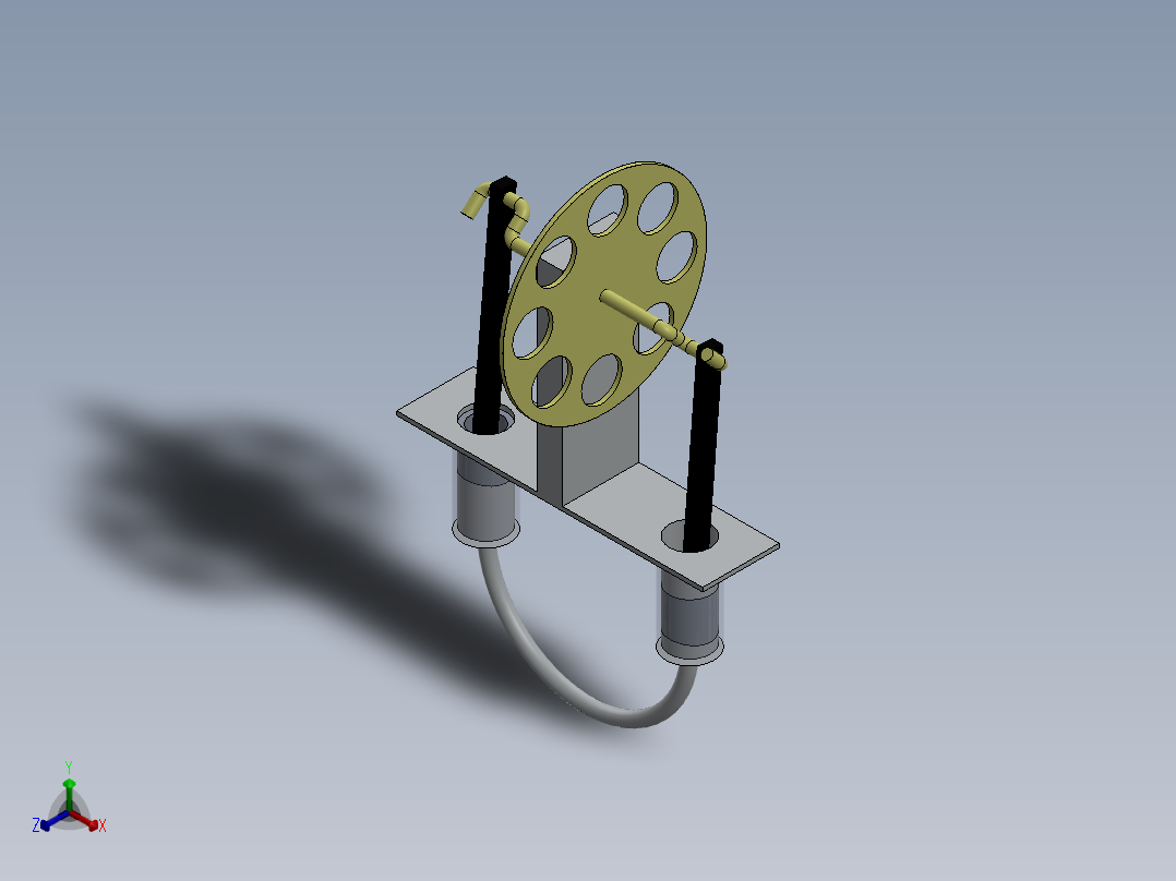 发动机 (79)正等轴测图