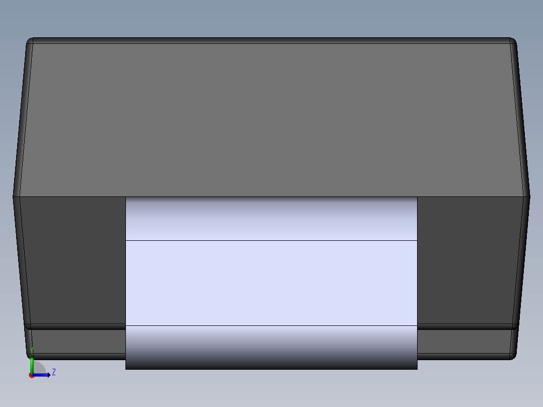 元器件3D封装SMB (DO-214AA)33左视图