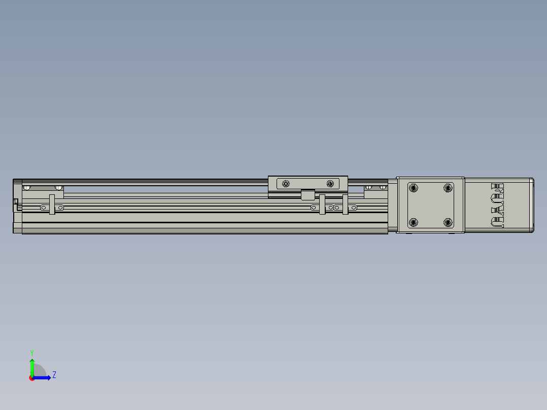 模组FTB10-L-200左视图