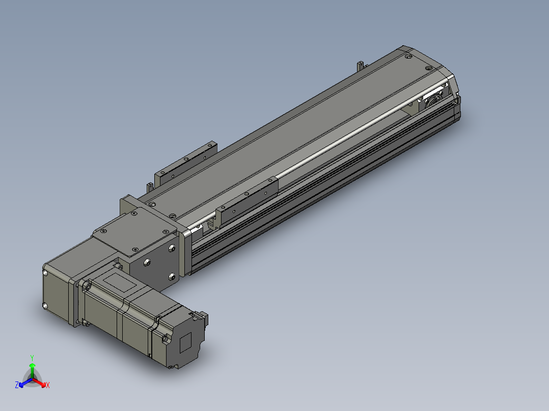 模组FTB10-L-200正等轴测图