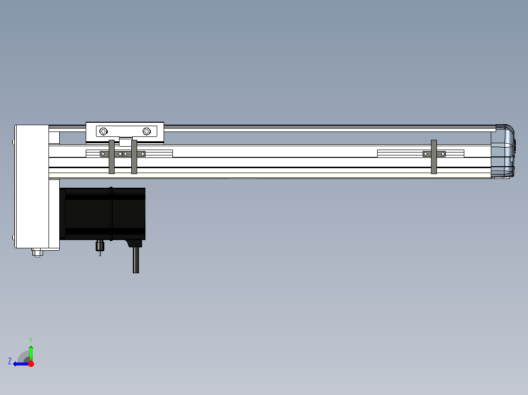 Toyo东佑达直线模组-ETH10-350-BM-200W右视图