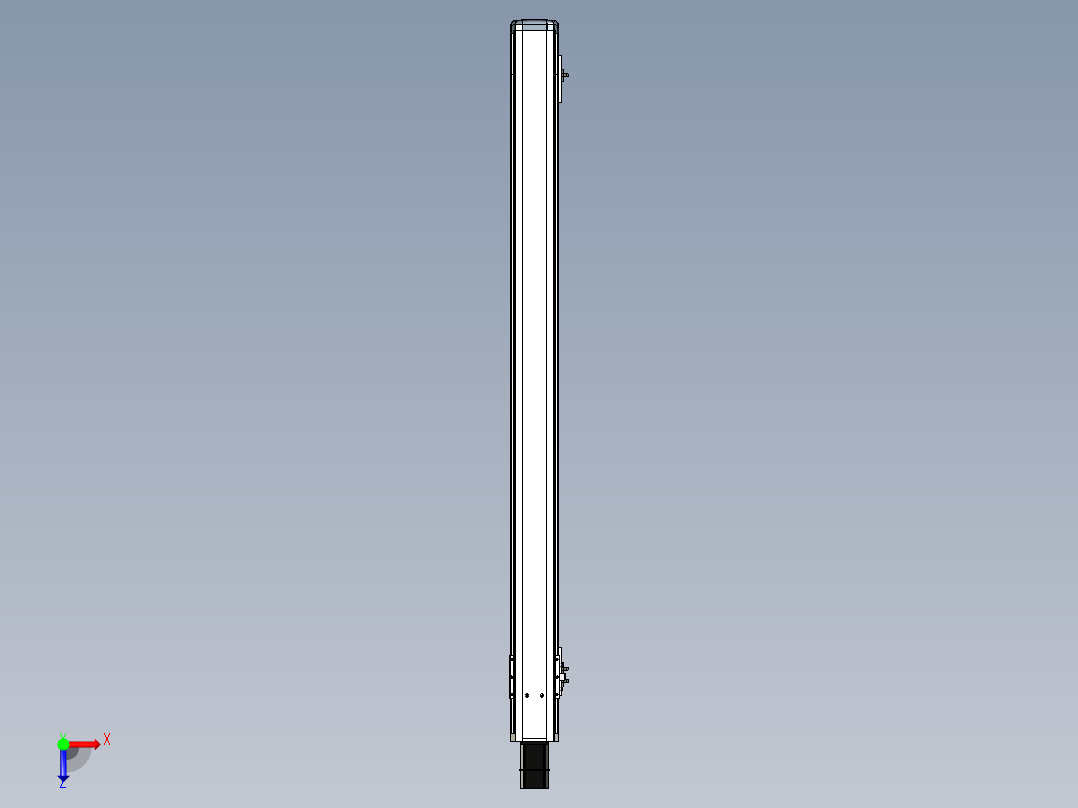 Toyo东佑达直线模组-ETH12-L10-1250-BC-M20-C4俯视图