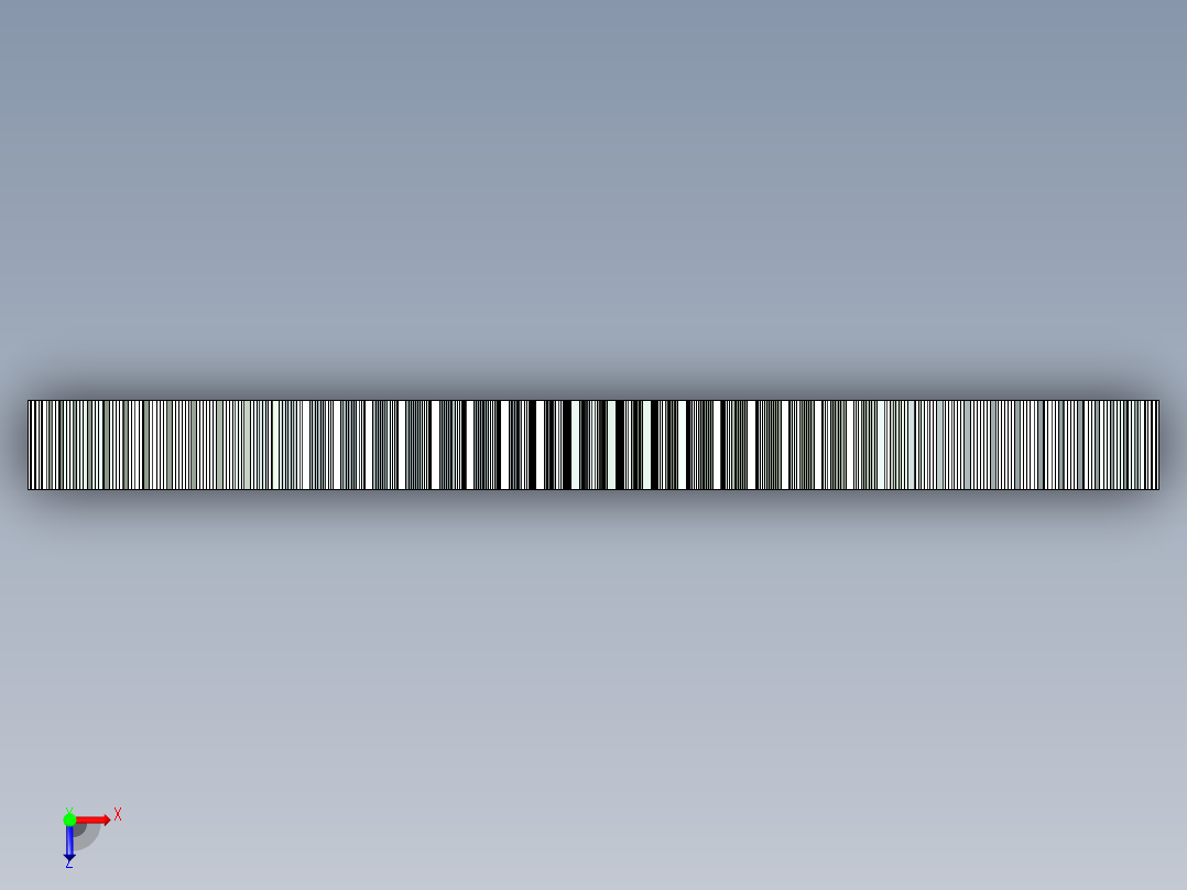 20款齿轮啮合 STP俯视图
