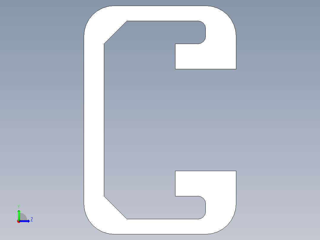 型材-BR 15X22.5 KJN992473.STEP左视图