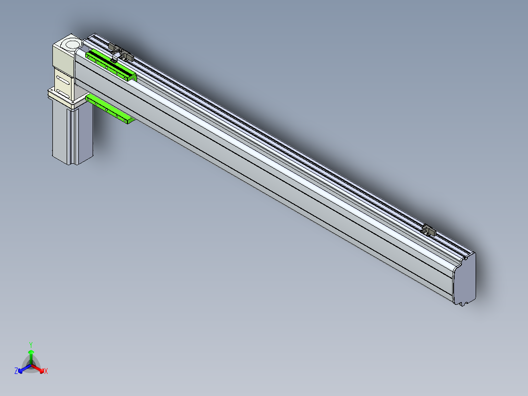 同步带滑台-半封闭B13-L90-S1000-L-Z86-D3
