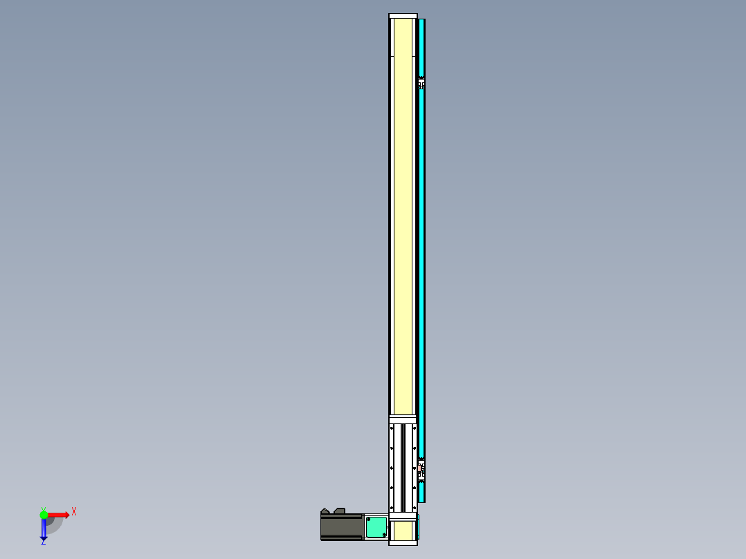 欧规系列-LB6-L130-C-S850-BR-P40-D3俯视图