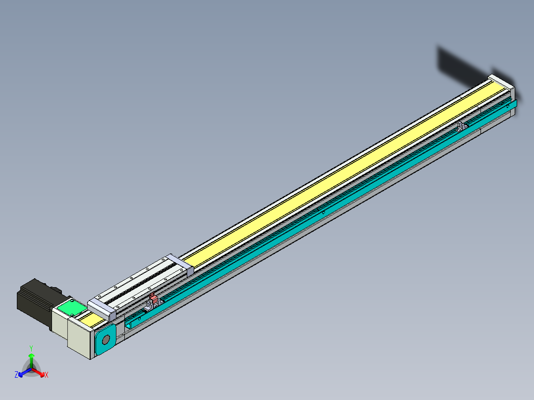 欧规系列-LB6-L130-C-S850-BR-P40-D3正等轴测图