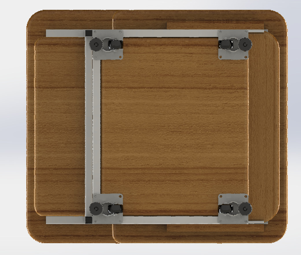 电脑桌设计图纸