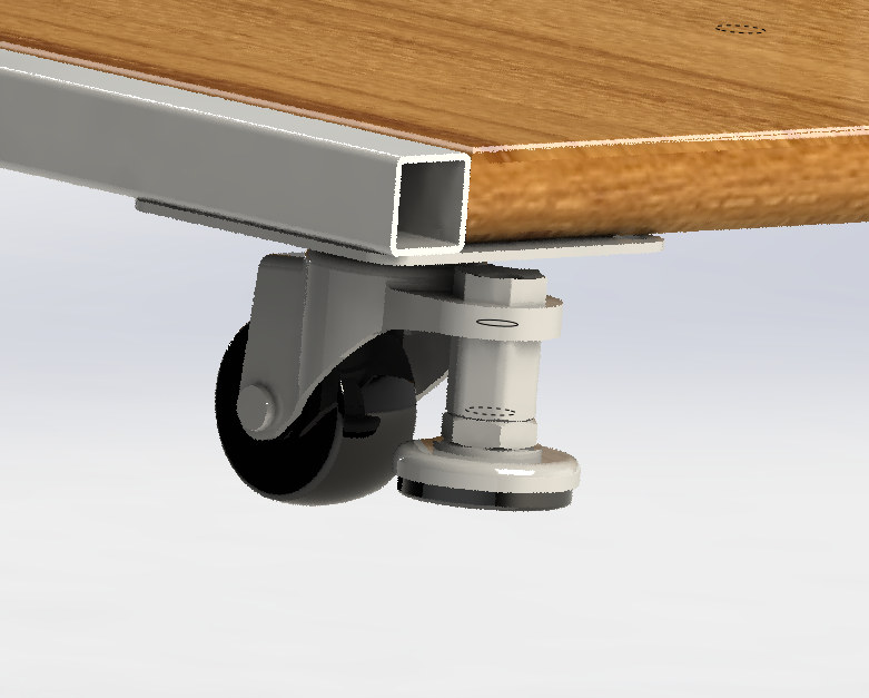 电脑桌设计图纸