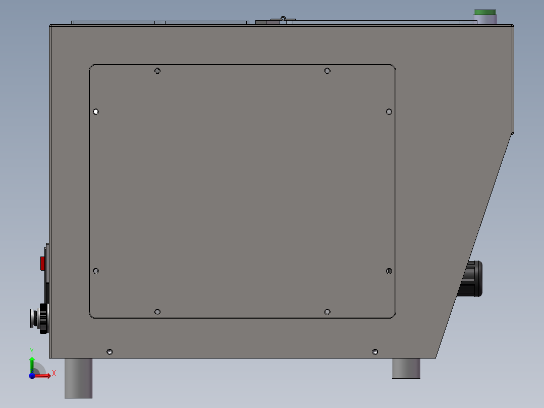 螺丝机一出二供料器前视图