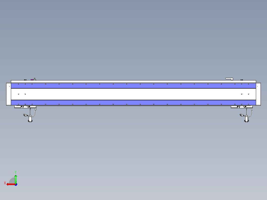 威洛博VL系列直线电机模组-2VL17E2-S1400后视图
