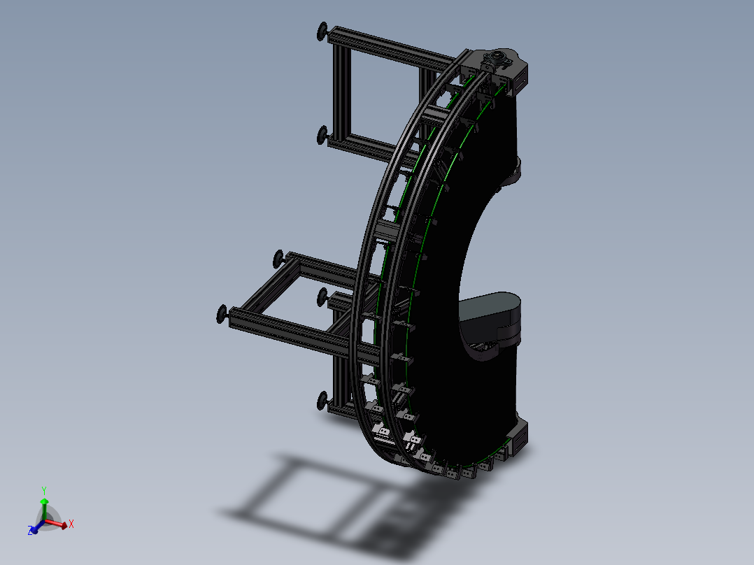 新型皮带转弯机（小日本的东西就是牛）