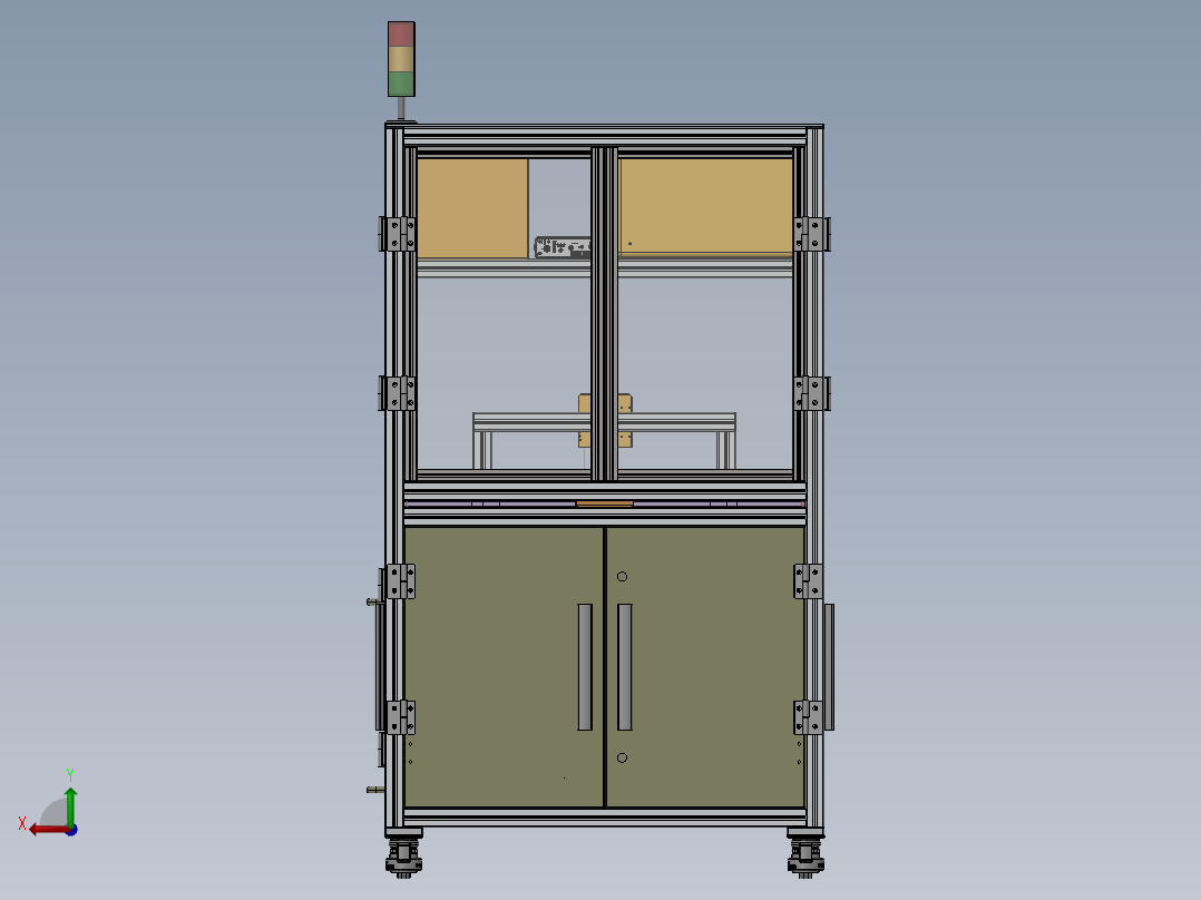 PCB板CCD自动点胶机sw18可编辑后视图
