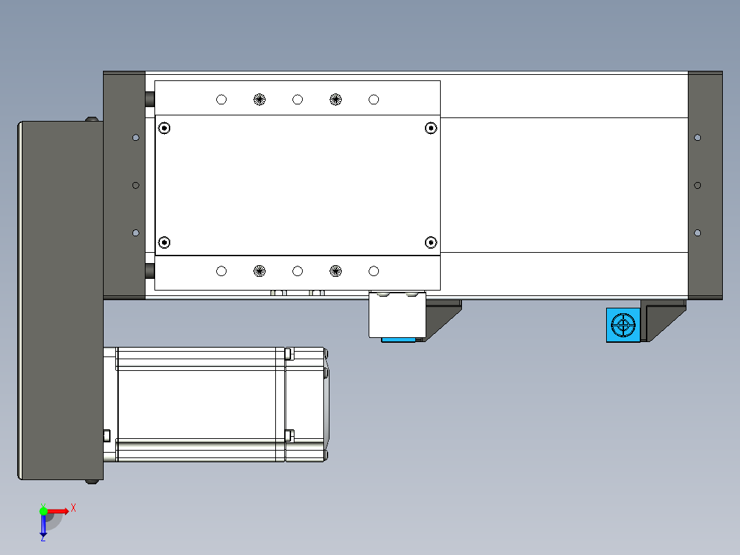 模组FSL120 E100 10C7-BL-T40俯视图