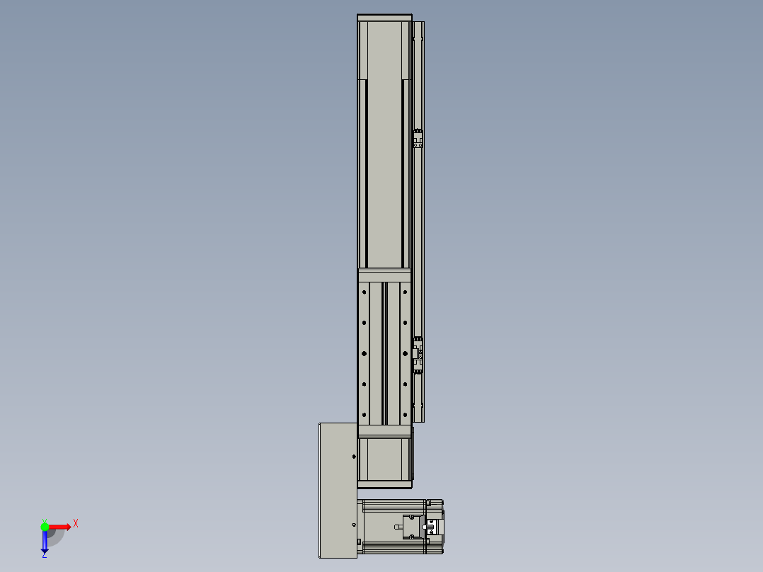 欧规系列-LB8-L75-S300-BR-ZP75-C3俯视图