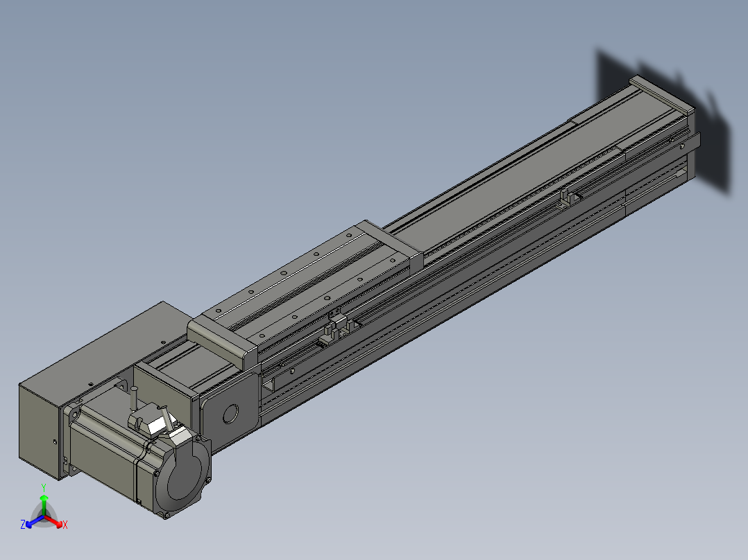 欧规系列-LB8-L75-S300-BR-ZP75-C3正等轴测图