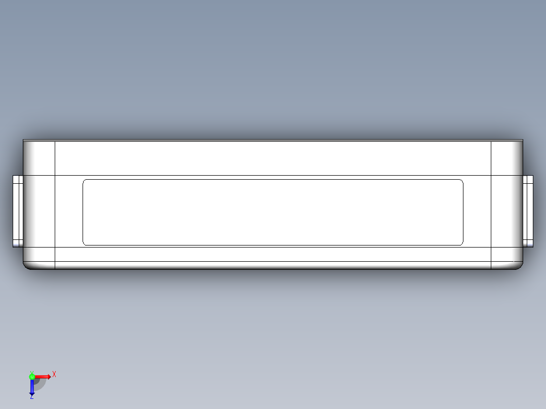 齿轮箱盖组合机床滑台、立柱和总体结构设计（含三维SW模型+CAD图纸+说明书）俯视图