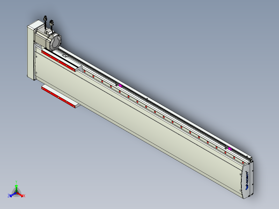 威洛博QF20-Lxx-C-S1080-BR-ZP75-C3正等轴测图