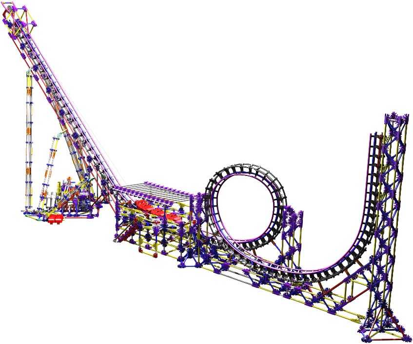 966过山车PROE设计