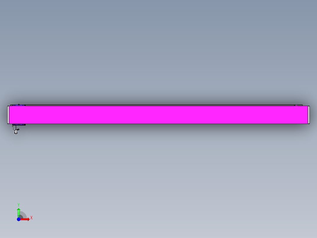 威洛博VL系列直线电机模组-VL22H2-S3450前视图