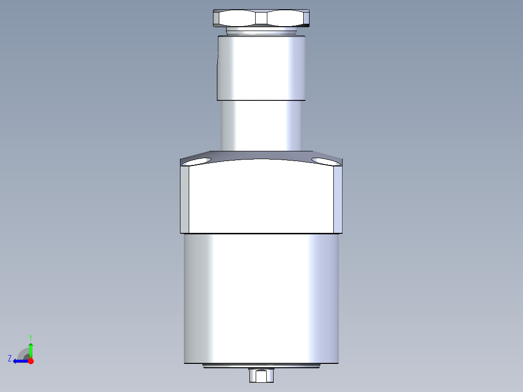 KOSMEKLHA1050-CRD多系列多零件图纸模型右视图