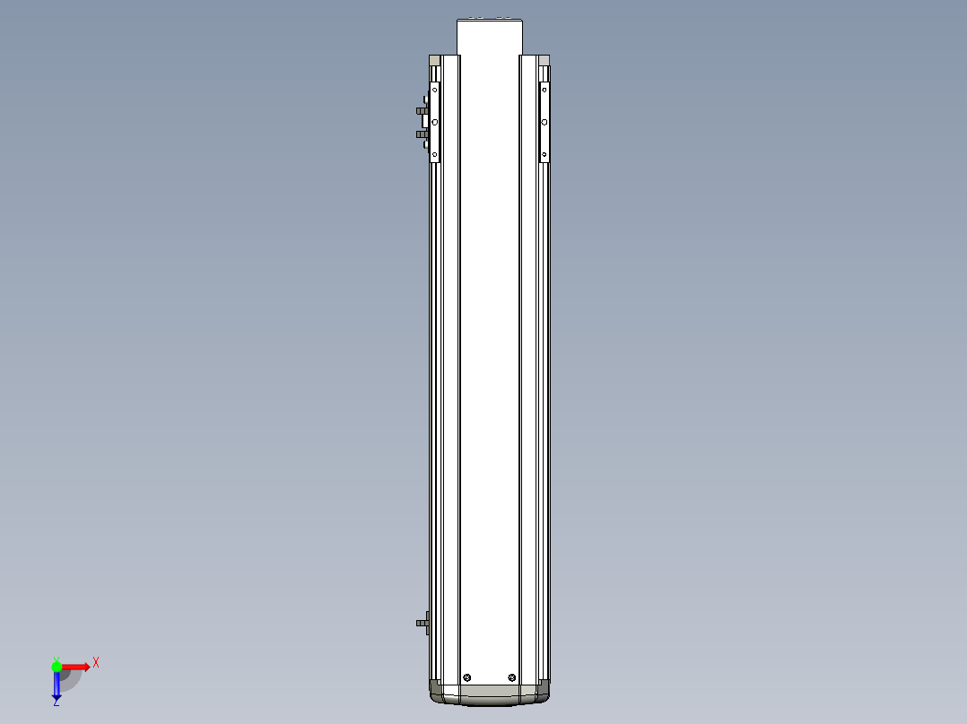 Toyo东佑达直线模组-ETH13-550-BM-400W+煞車俯视图