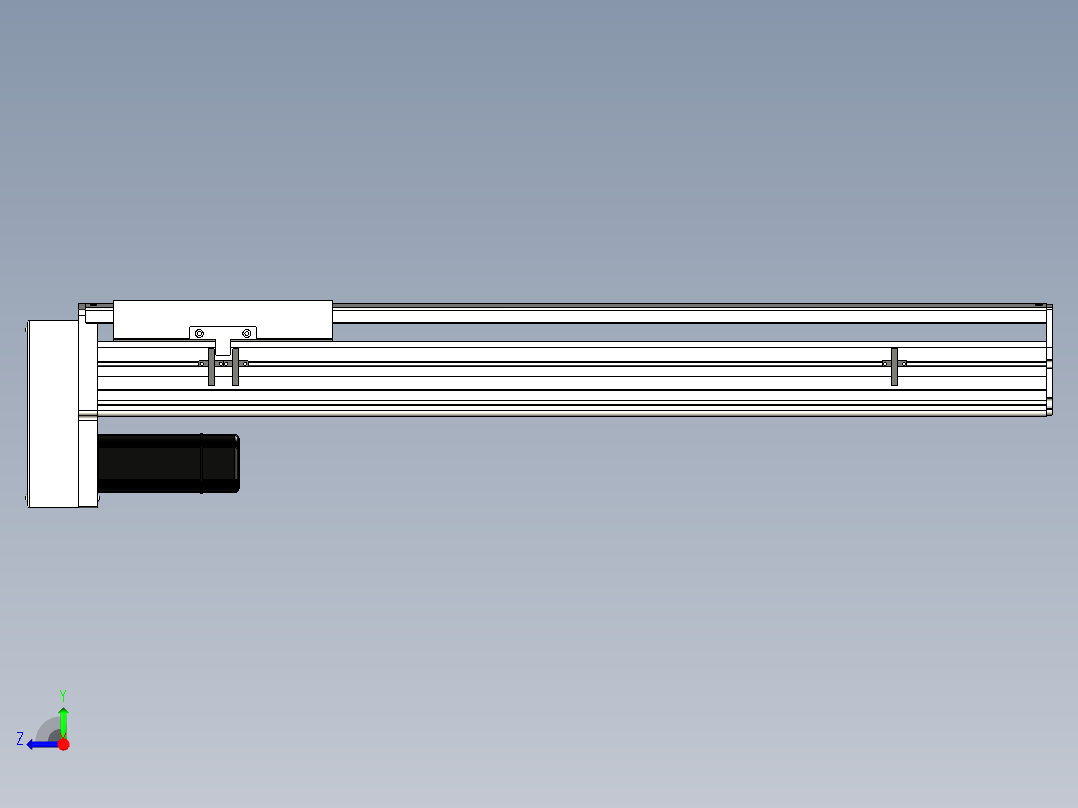 Toyo东佑达直线模组-ETH22-700-BM-400W+煞車右视图