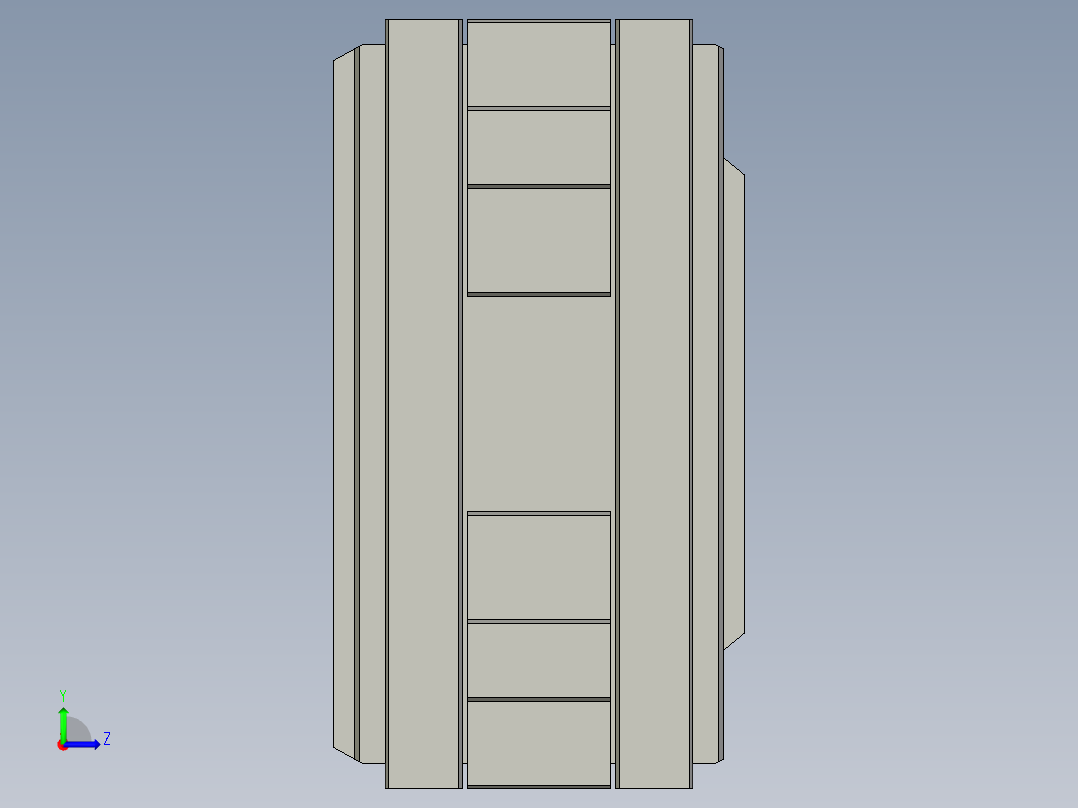 普通气爪PH01K-60左视图