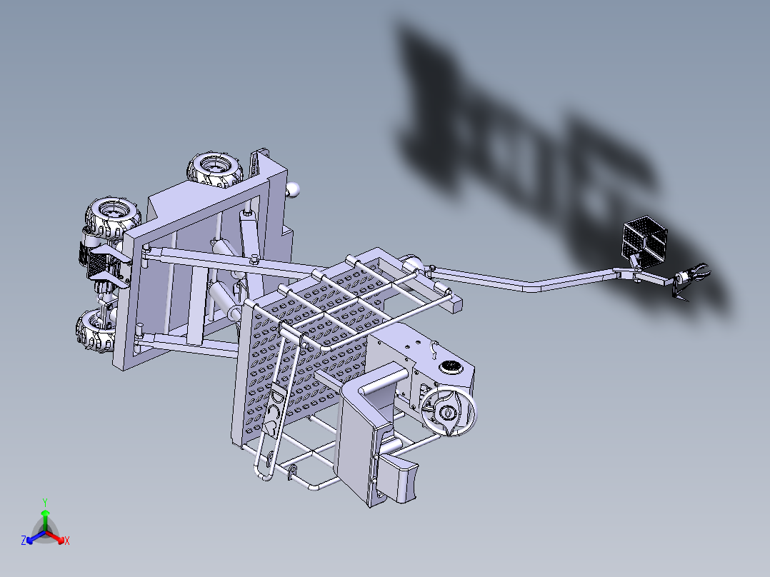 水果采摘修剪升降车
