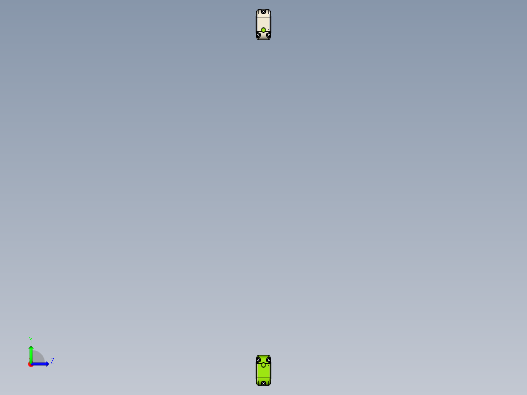 安全_区域传感器H2TLS4410_3D左视图